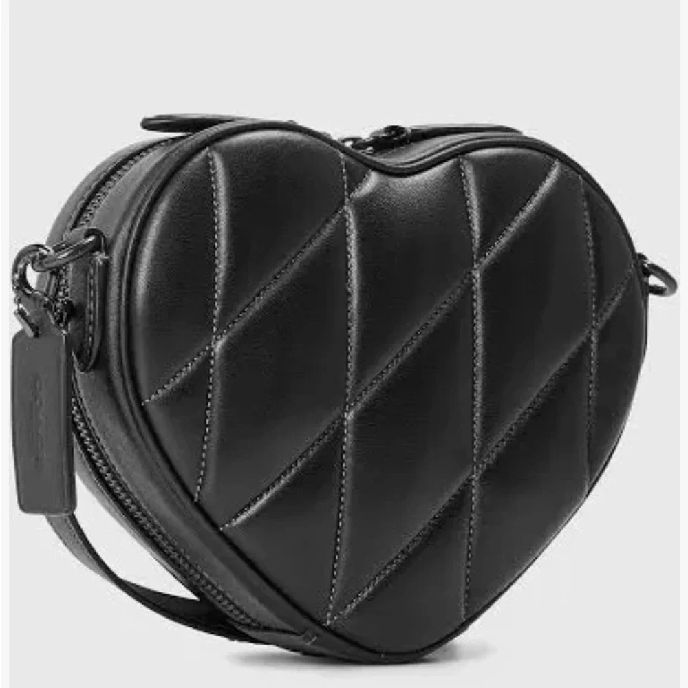 Coach Heart Crossbody Lambskin Bag - Picture 2 of 4